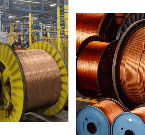 copper rod  manufacturer, copper rod, copper bunching wire, bare copper wire, copper enameled wire, copper super enameled  wire, Copper industries nadiad, gujarat, Vinayak industries Nadiad